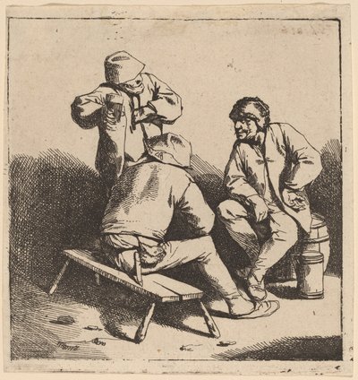 The Three Drinkers by Cornelis Pietersz Bega
