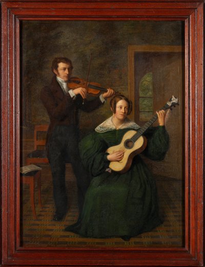The Duet by Cornelis Bernudes Buys