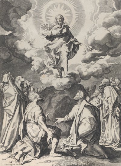 The Ascension by Cornelis Bloemaert