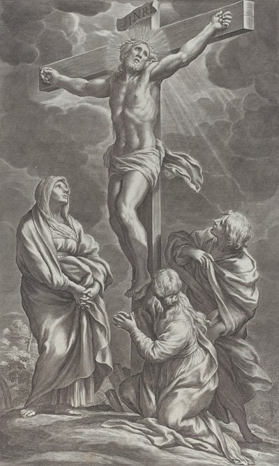 The Crucifixion, 1662 by Cornelis Bloemaert