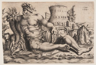 The River Nile by Cornelis Bos