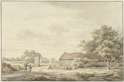 Landscape with Farms by Cornelis Buys