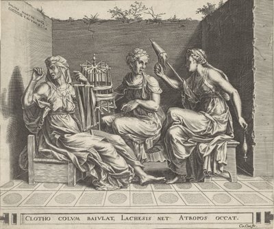 The Three Fates by Cornelis Cort