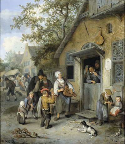 Country Fair by Cornelis Dusart