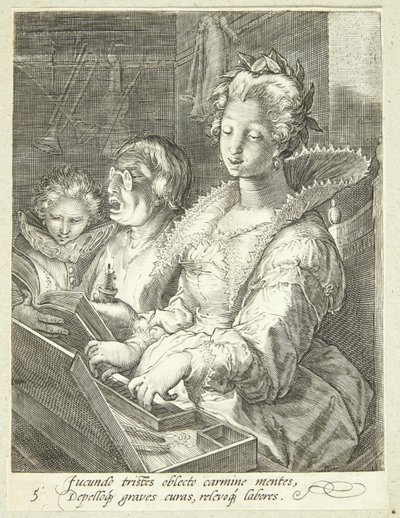 Music by Cornelis Jacobsz Drebbel