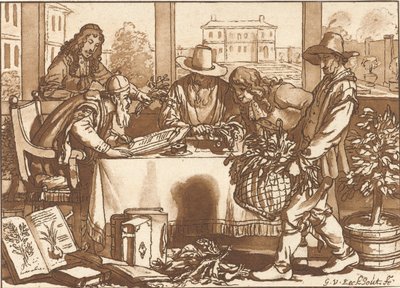 Botanist by Cornelis Ploos van Amstel