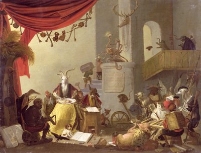 A Diablerie by Cornelis Saftleven