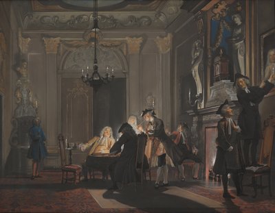 Erat Sermo Inter Fratres by Cornelis Troost
