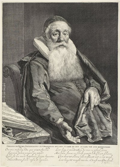 Gellius de Bouma by Cornelis Visscher