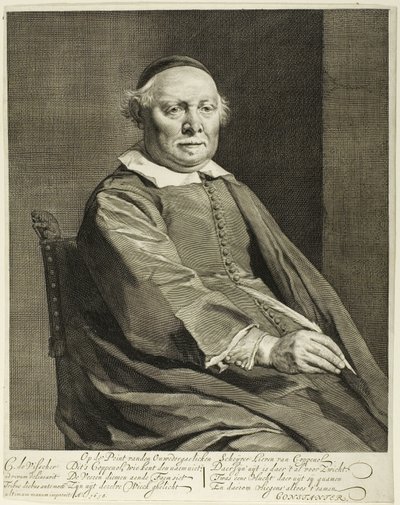 Lieven van Coppenol by Cornelis Visscher