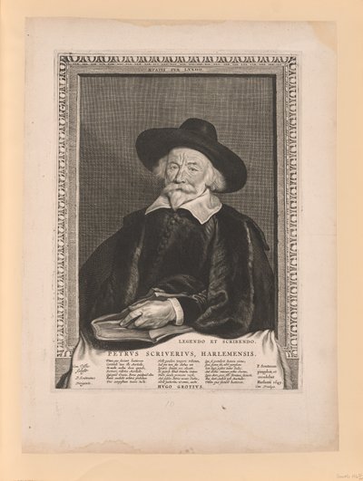 Peter Scriverius by Cornelis Visscher
