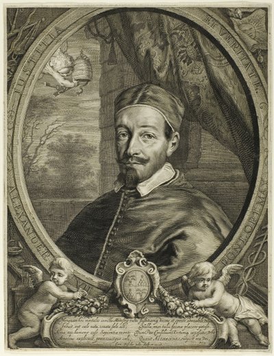 Pope Alexander the Seventh by Cornelis Visscher