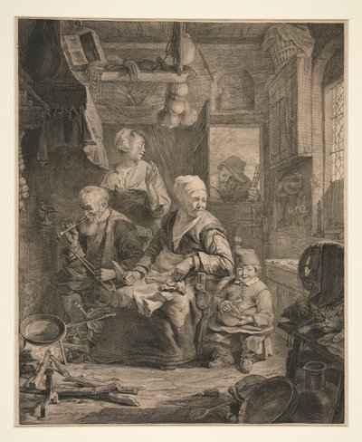 The Pancake Woman by Cornelis Visscher