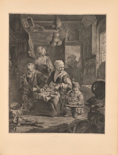 The Pancake Woman by Cornelis Visscher