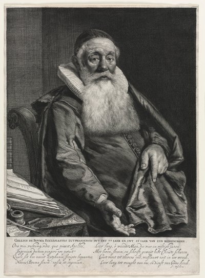 Gellius de Bouma by Cornelis de Visscher