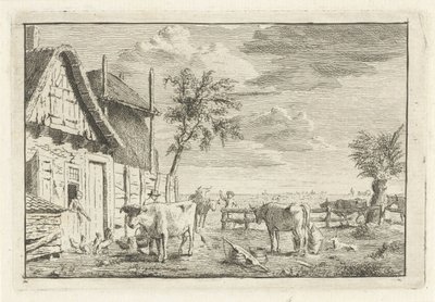Farm by Cornelis van Noorde