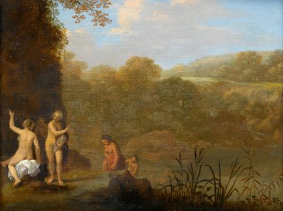 Bathing Girls by Cornelis van Poelenburch