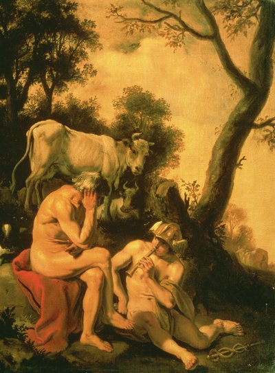 Mercury and Argus by Cornelius Holsteyn