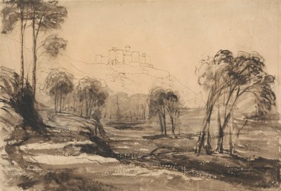 Harlech Castle by Cornelius Varley