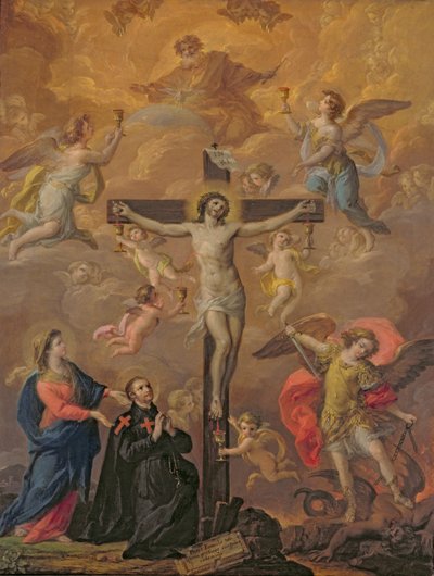 Homage to Guido Reni by Corrado Giaquinto