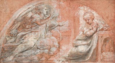 The Annunciation, ca. 1522-1525 by Correggio