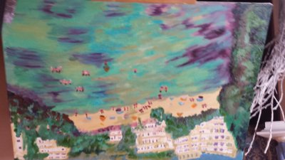 Majorca, Cala Bay Seaview and Hotel by Cosima Duggal