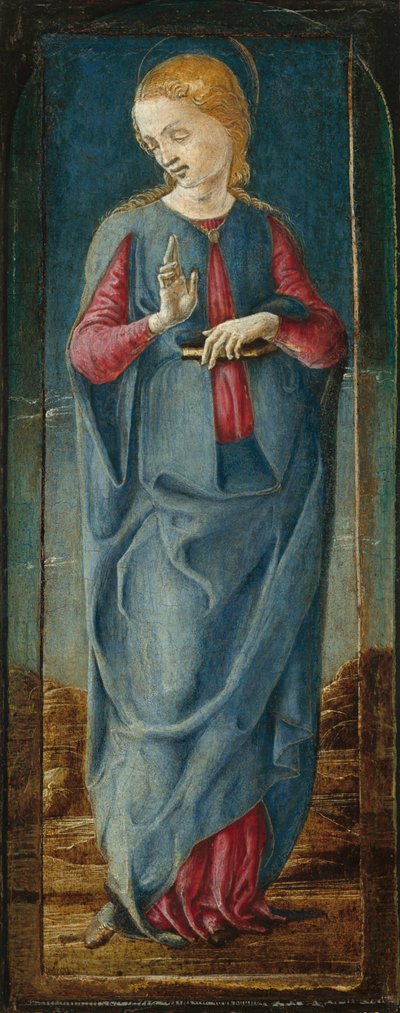 Virgin of the Annunciation by Cosimo Tura