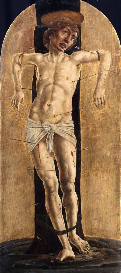 Saint Sebastian by Cosimo Tura