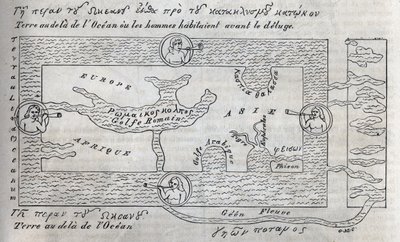 Planisphere by Cosmas (after)