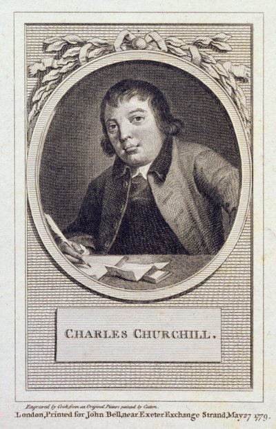 Charles Churchill by Cotton (after)