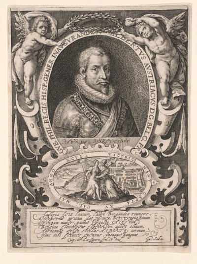 Archduke Albert of Austria by Crispijn van de Passe I