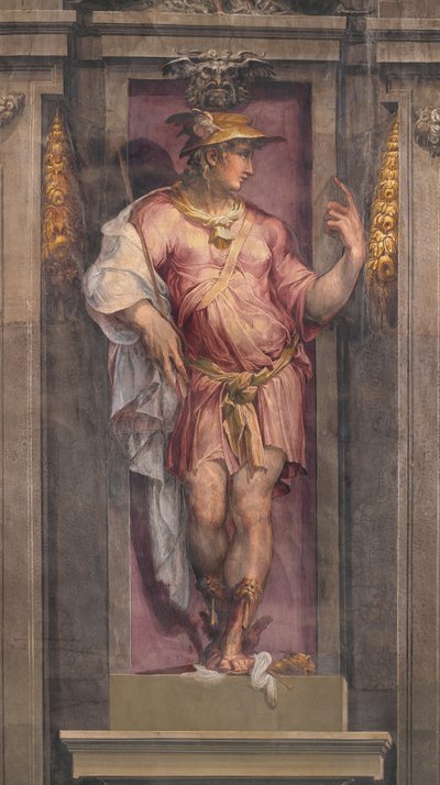Mercury, 1556-1557 by Cristofano Gherardi
