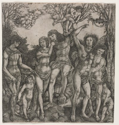 Allegory of Carnal Love by Cristofano Robetta