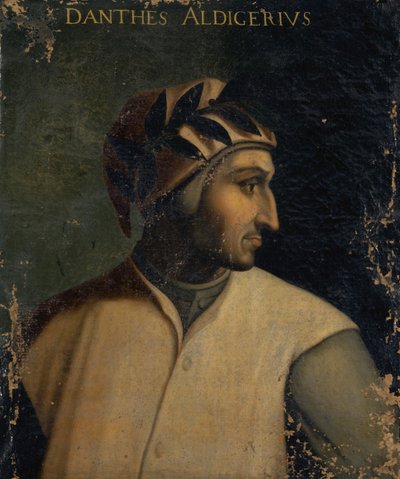Portrait of Dante Alighieri by Cristofano dell Altissimo