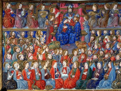 The Coronation of Mary by Cristoforo De Predis