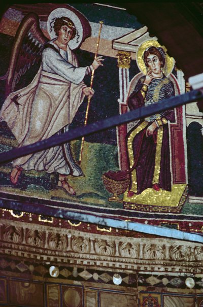 The Annunciation (mosaic) by Croatian School