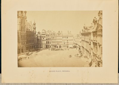 Grand Place, Brussels by Cundall and Fleming