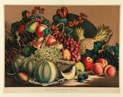 American Prize Fruit by Currier and Ives