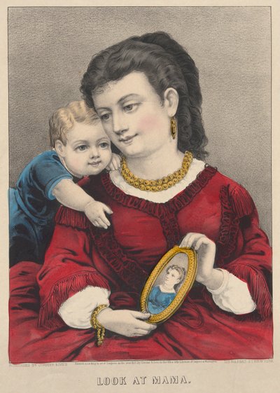 Look at Mama by Currier and Ives