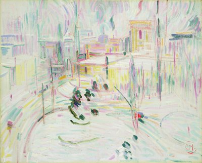 Berlin in Winter, 1912-14 by Curt Herrmann