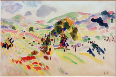Landscape with Trees near Pretzfeld by Curt Herrmann