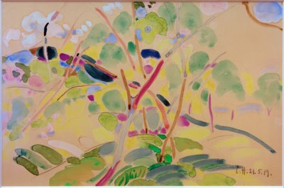 Landscape with Trees near Pretzfeld by Curt Herrmann