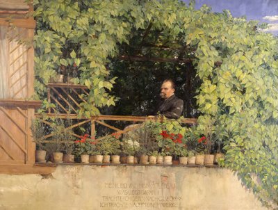 Portrait of Friedrich Nietzsche by Curt Stoeving