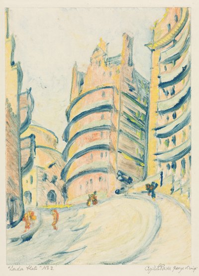 London Flats No 2 by Cyril E. Power