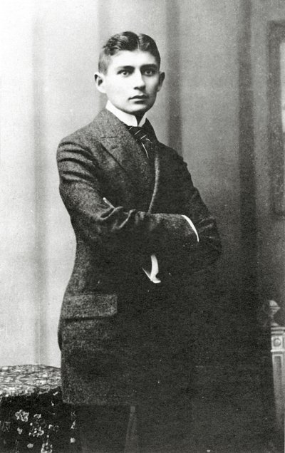 Portrait of Franz Kafka, (1883 – 1924) by Czech School