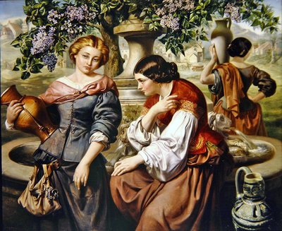 The Village Gossips by Daniel Maclise