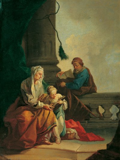 Education of Mary by Joachim and Anna by Daniel Gran