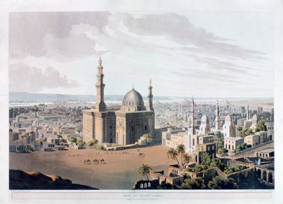 View of Grand Cairo, Egypt by Daniel Havell