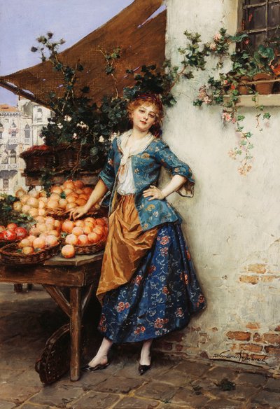The Fruit Seller by Daniel Hernandez