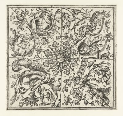 Ceiling Decoration by Daniel Hopfer (I)